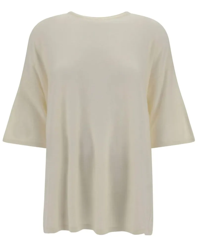 Sa Su Phi Feather T-Shirt - Nude Nude