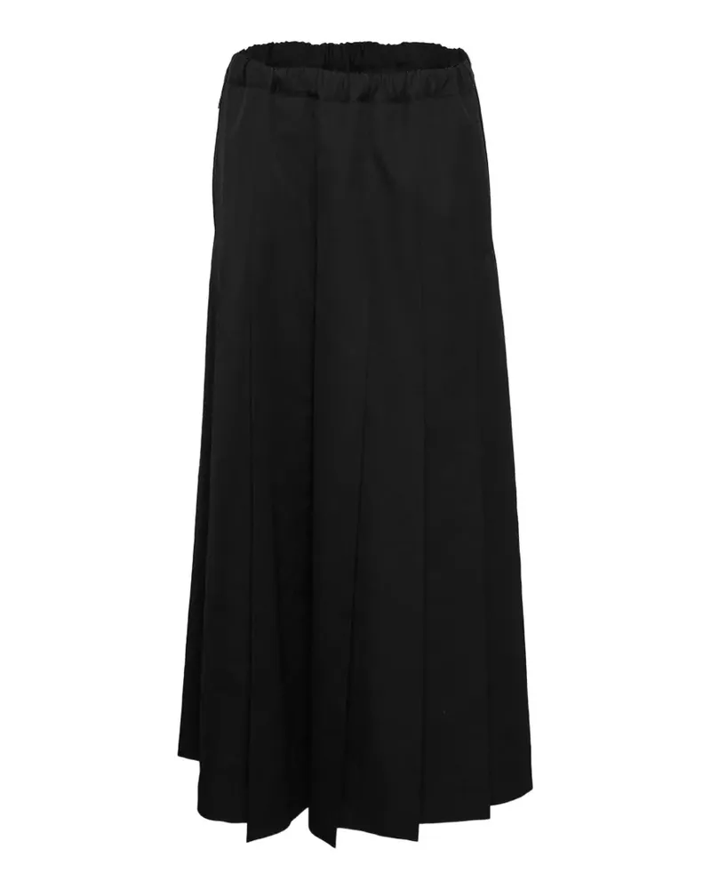 Comme des Garçons pleated palazzo pants - Schwarz Schwarz