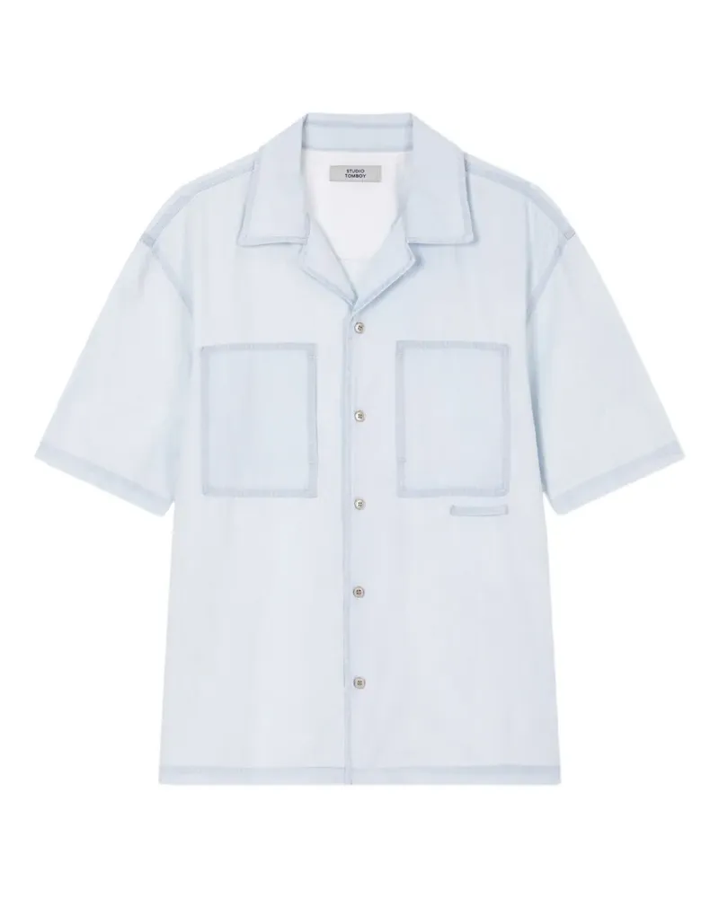 STUDIO TOMBOY Klassisches Hemd - Blau Blau