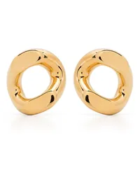 Jil Sander Klassischer Ohrring Gold