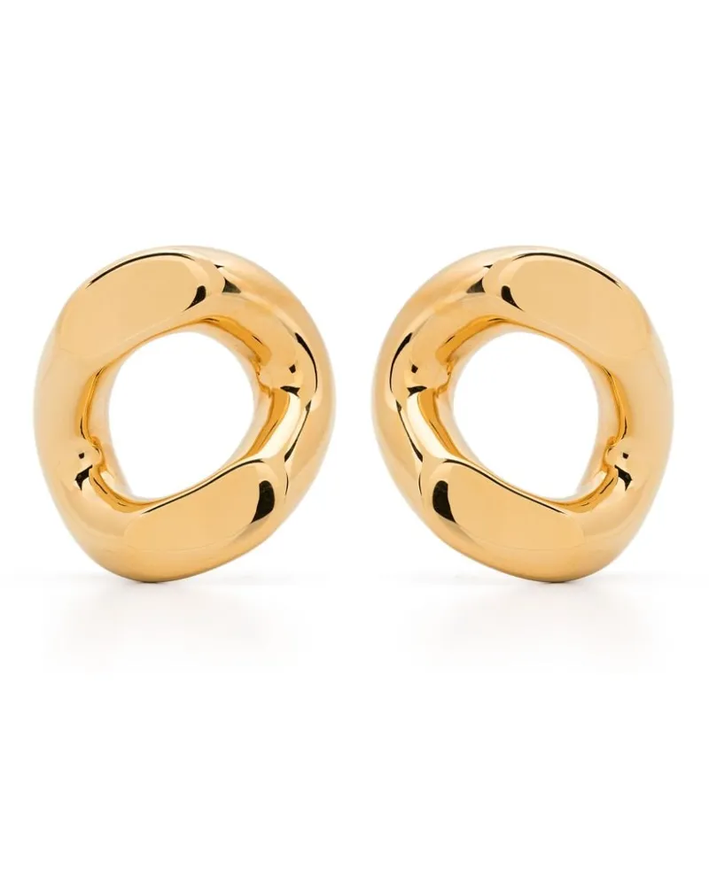 Jil Sander Klassischer Ohrring Gold