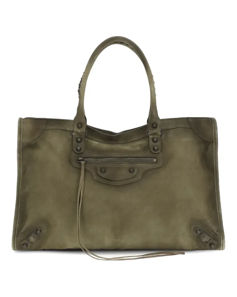 Balenciaga large City shoulder bag - Grün Grün