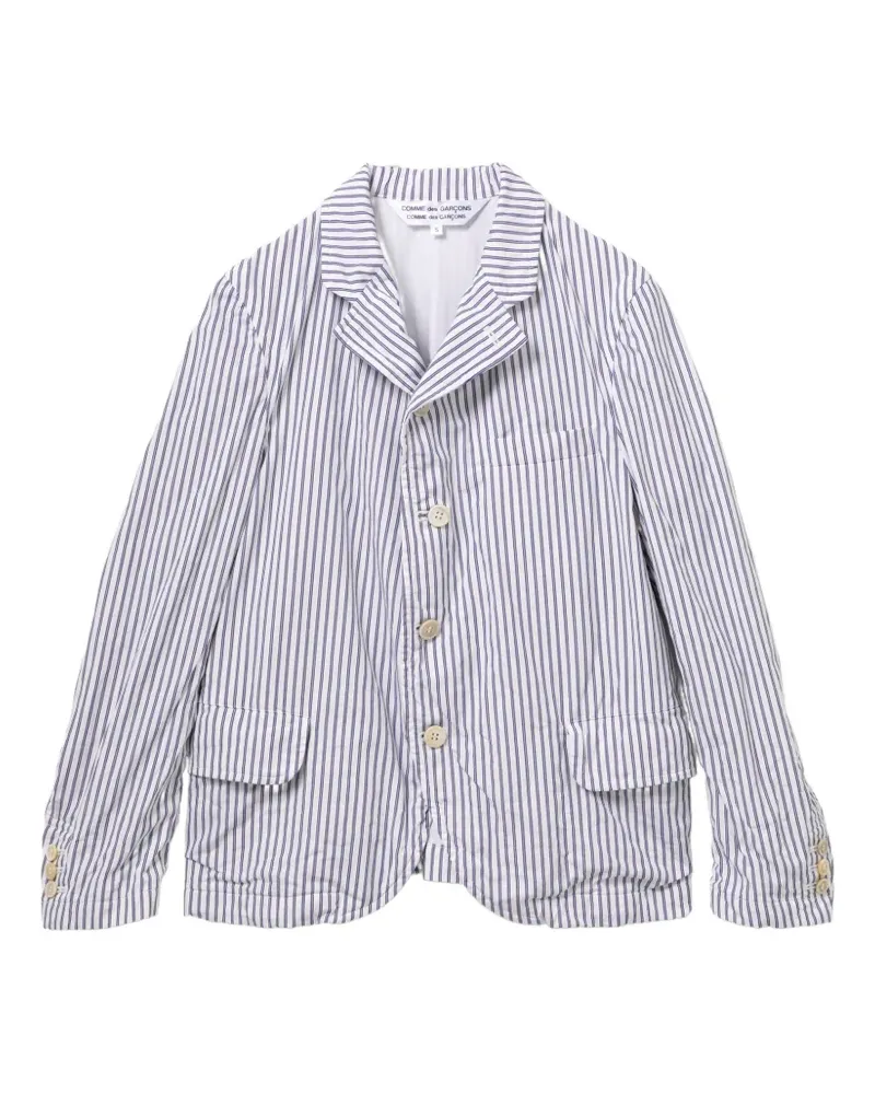Comme des Garçons button-up blazer - Blau Blau