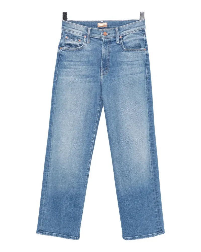 Mother The Mid Rise Rambler Zip Ankle jeans - Blau Blau