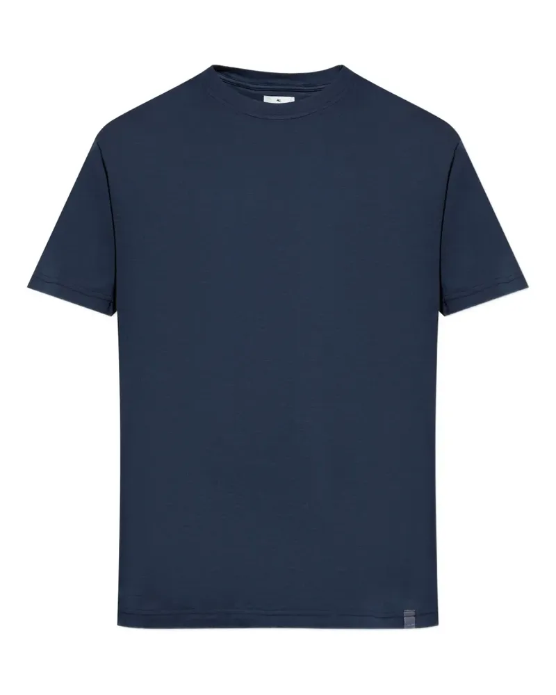 Etro Klassisches T-Shirt - Blau Blau