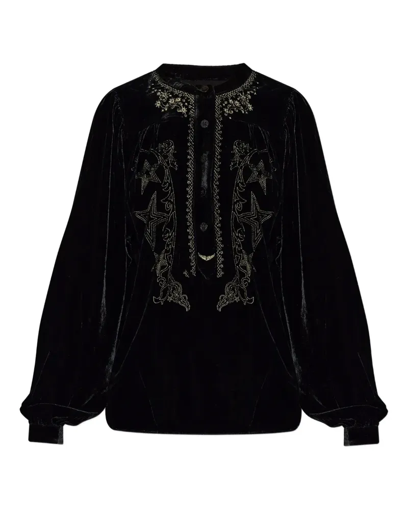 Zadig & Voltaire Tigy blouse - Schwarz Schwarz