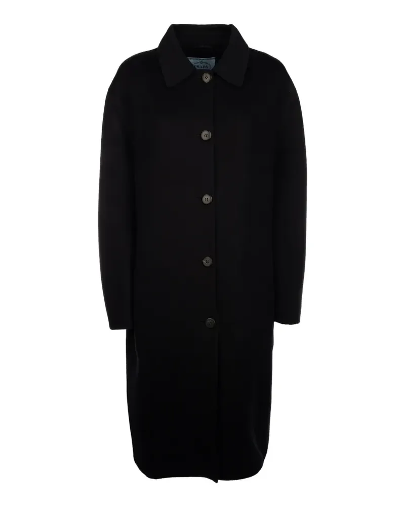 Prada buttoned coat - Blau Blau