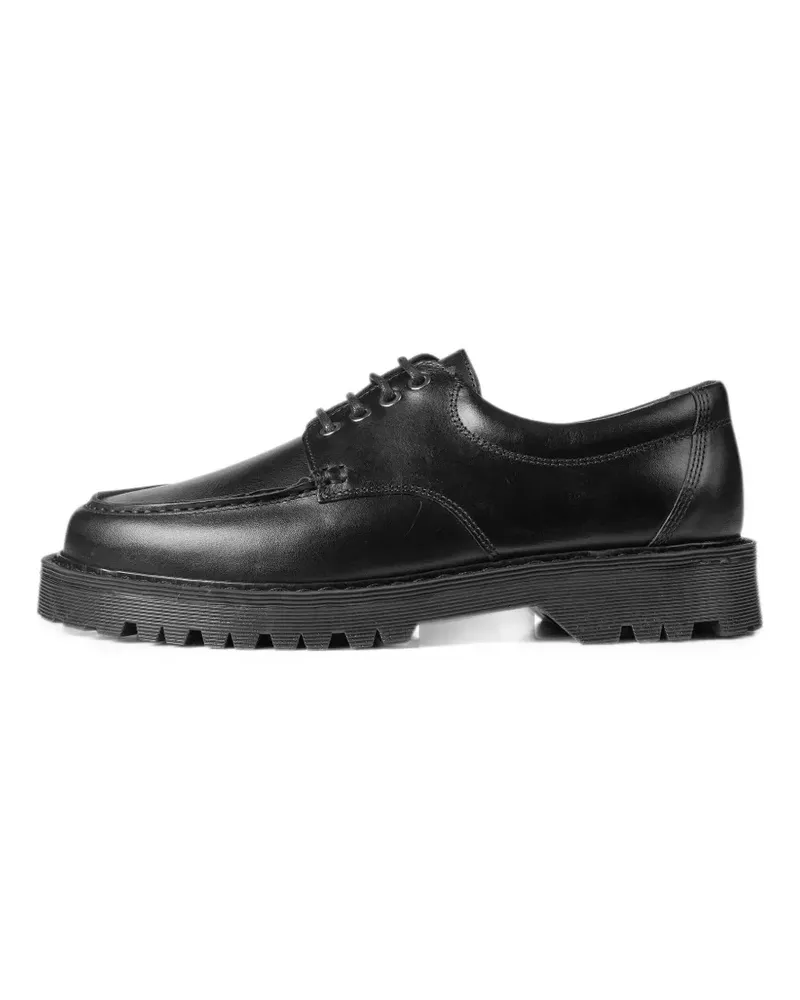 Garment Project Pete Moc Toe Schuhe - Schwarz Schwarz