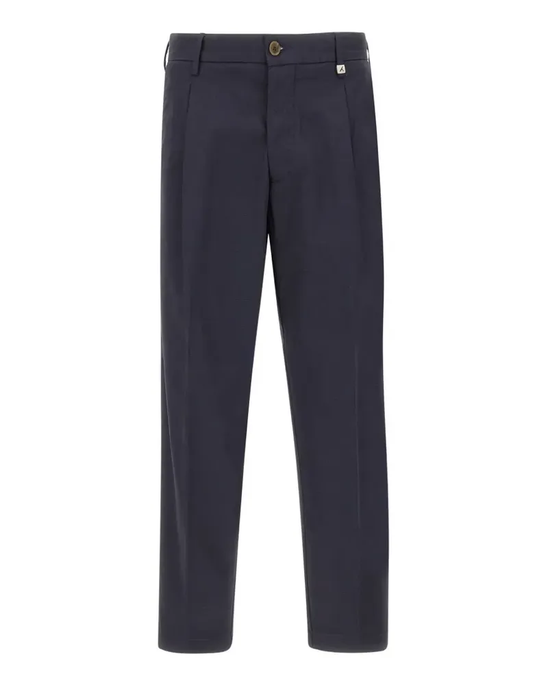 MYTHS pleat loop trousers - Blau Blau