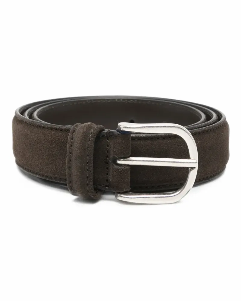 Anderson's Schnallengürtel mit Wildleder-Finish - Braun Braun