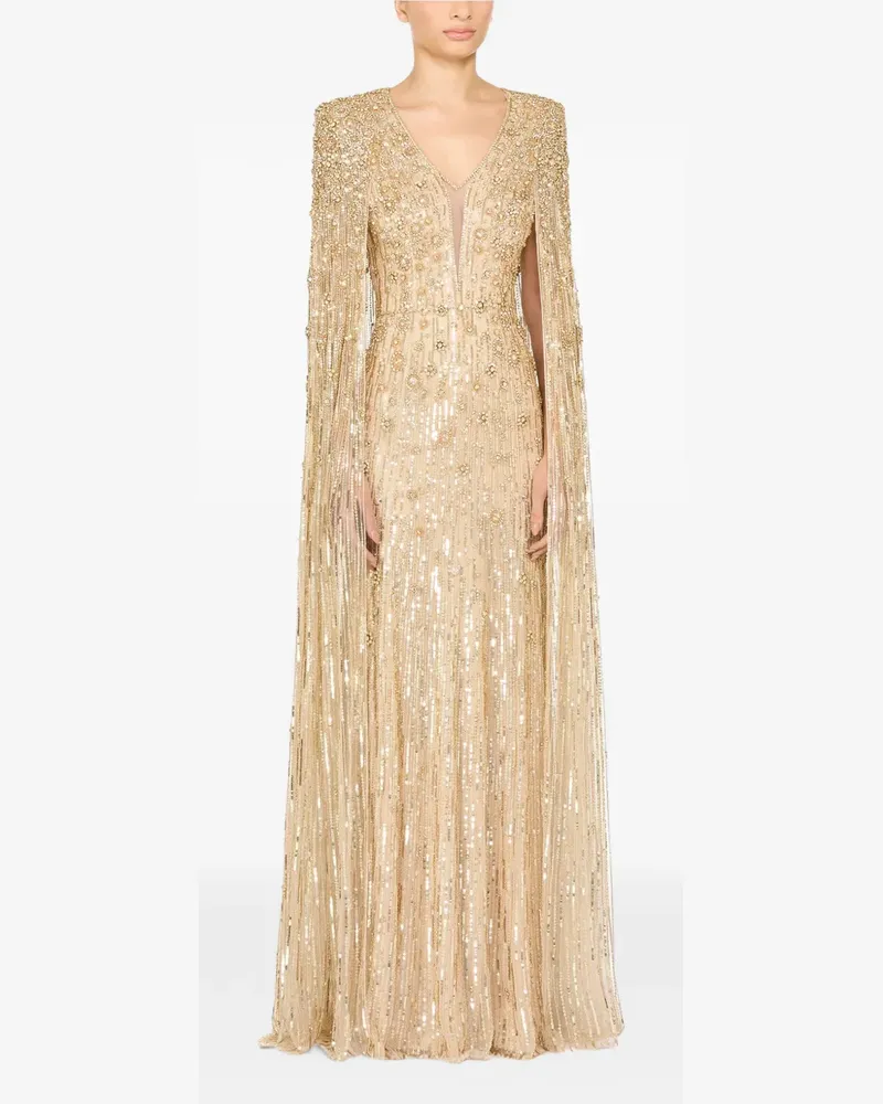 Jenny Packham Sweet Silva Abendkleid - Gold Gold