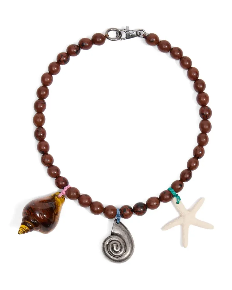 BIMBA Y LOLA Stones and Seashells necklace - Braun Braun