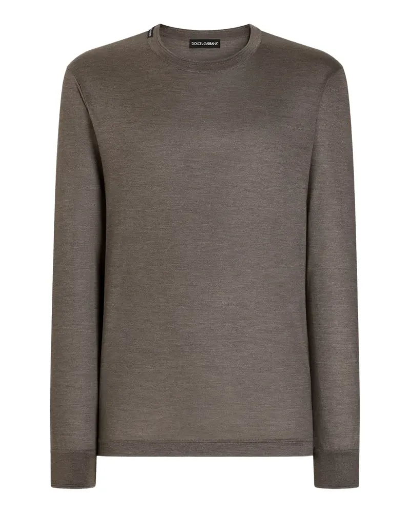 Dolce & Gabbana T-shirt m/lunga giro - Grau Grau