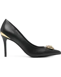 Just Cavalli Pumps mit Tigerkopf 95mm Schwarz