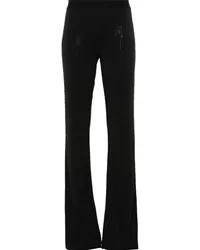 Versace Jeans Hose mit Strass Schwarz