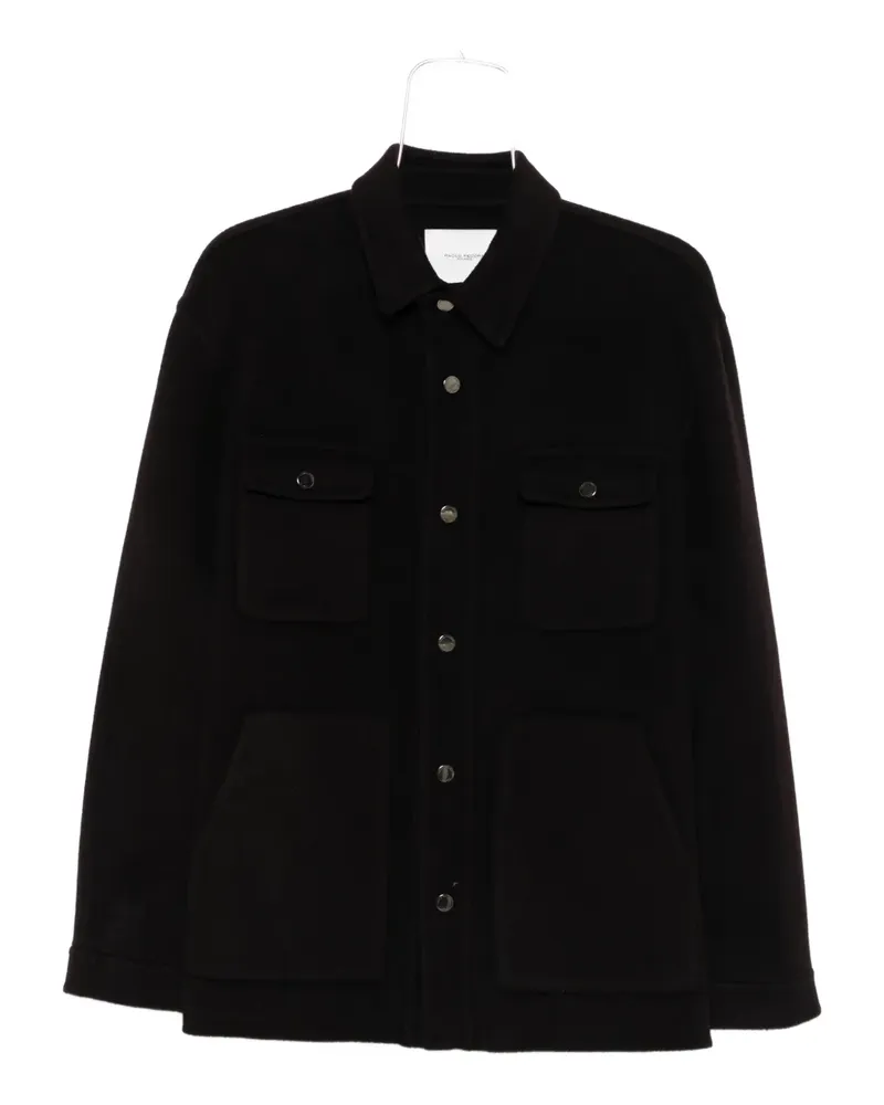 Paolo Pecora Milano Jacke aus Wolle - Braun Braun