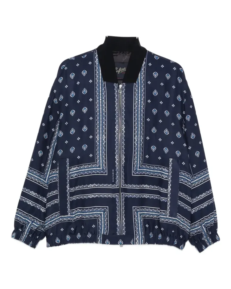 Seafarer Oscar patterned jacket - Blau Blau