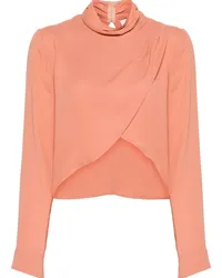 forte_forte Bluse mit Falten Rosa