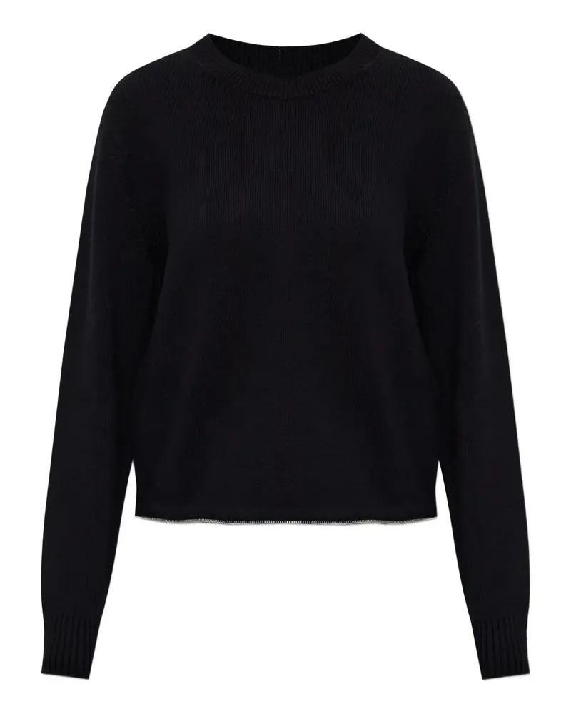 Helmut Lang Pullover mit Rundhalsausschnitt - Schwarz Schwarz