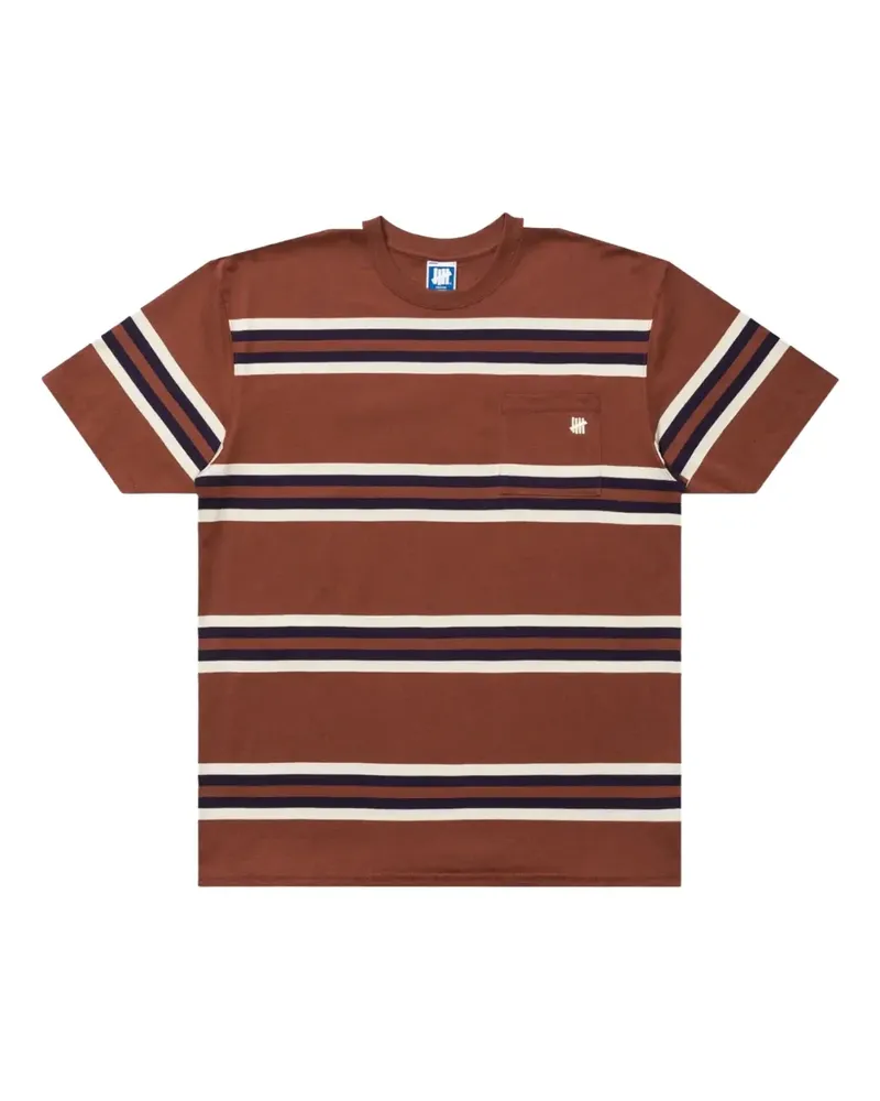 Undefeated Summer Stripe T-Shirt - Braun Braun