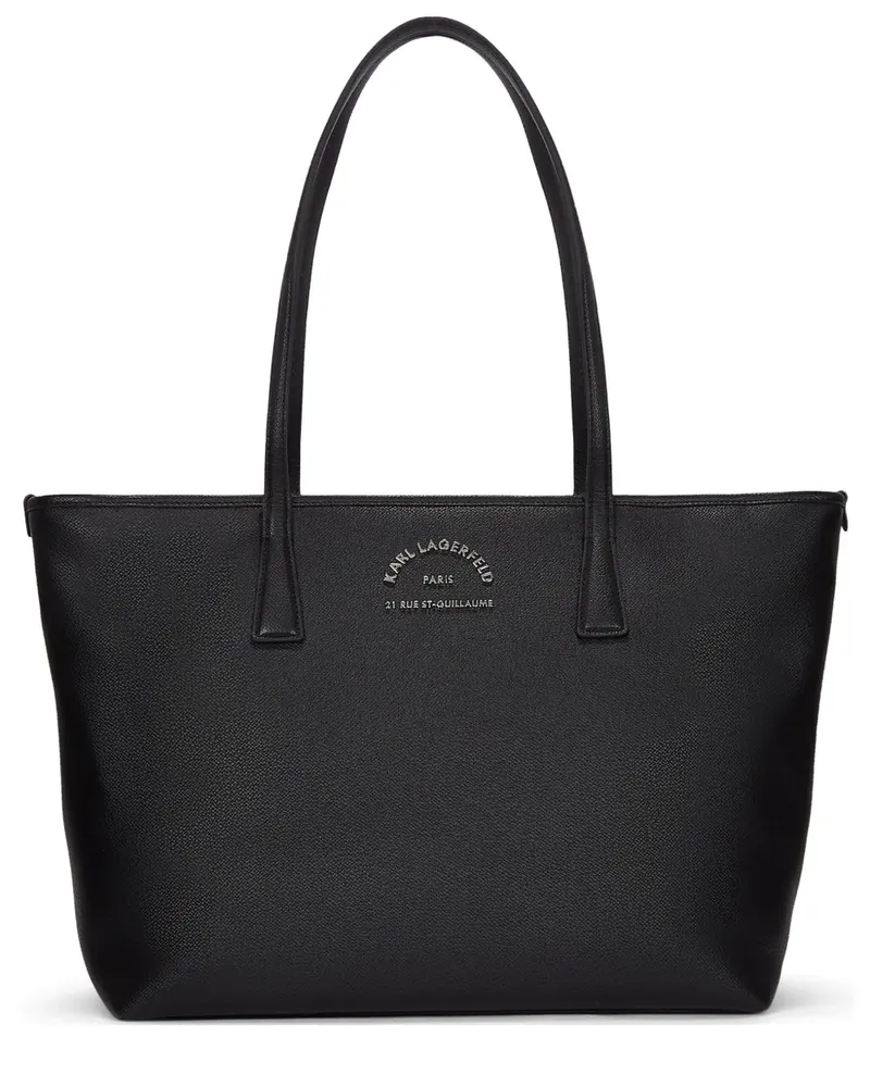 Karl Lagerfeld Rue St-Guillaume Handtasche - Schwarz Schwarz