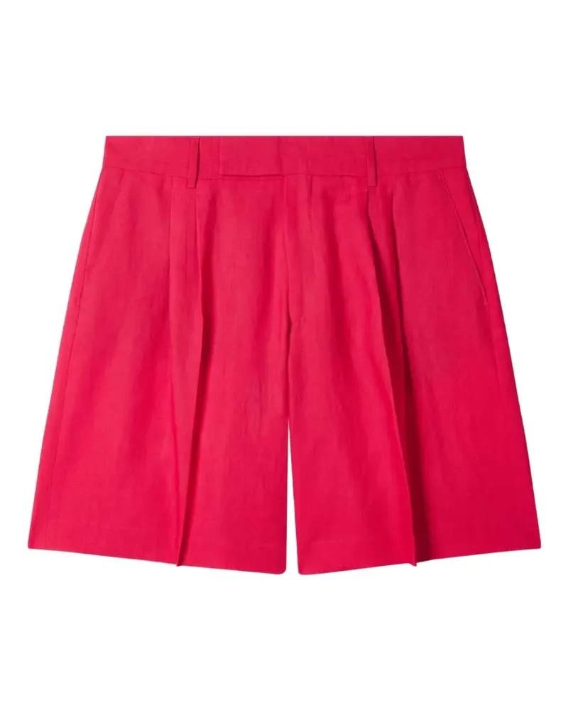 Paul Smith Shorts mit Bundfalten - Rosa Rosa