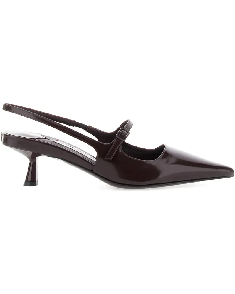 Jimmy Choo Spitze Didi Slingback-Pumps 45mm - Braun Braun