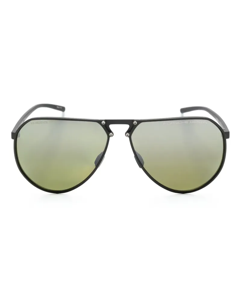 Porsche Design P'8938 Pilotenbrille - Schwarz Schwarz