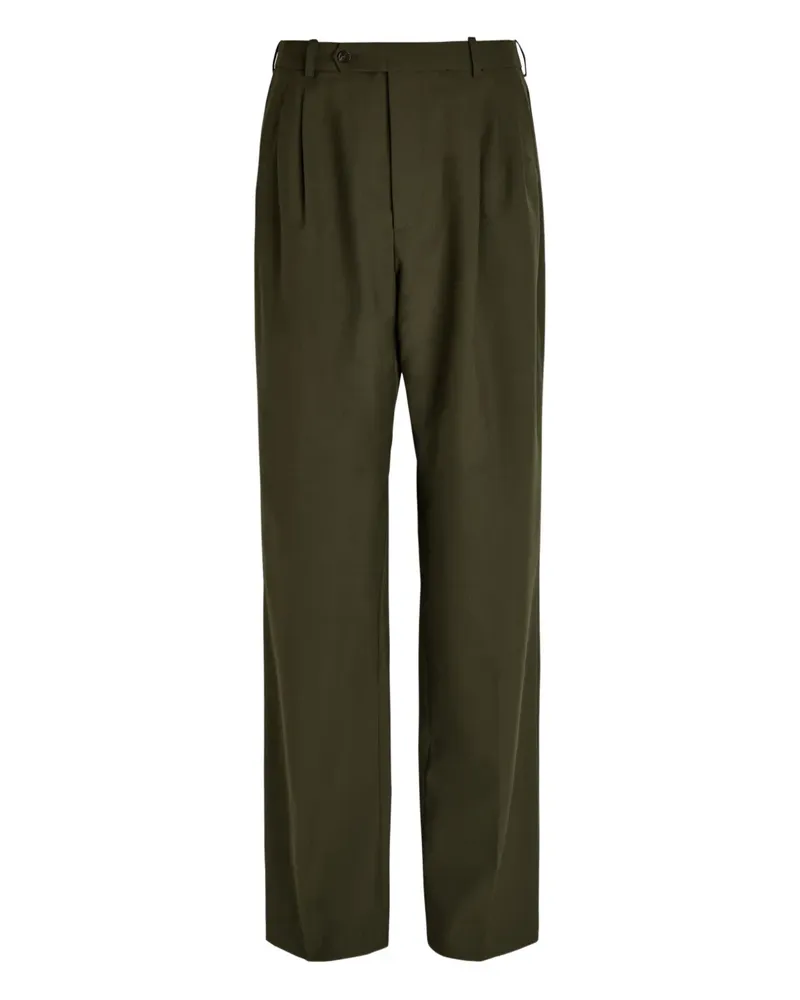 Ronny Kobo pleated tailored trousers - Grün Grün