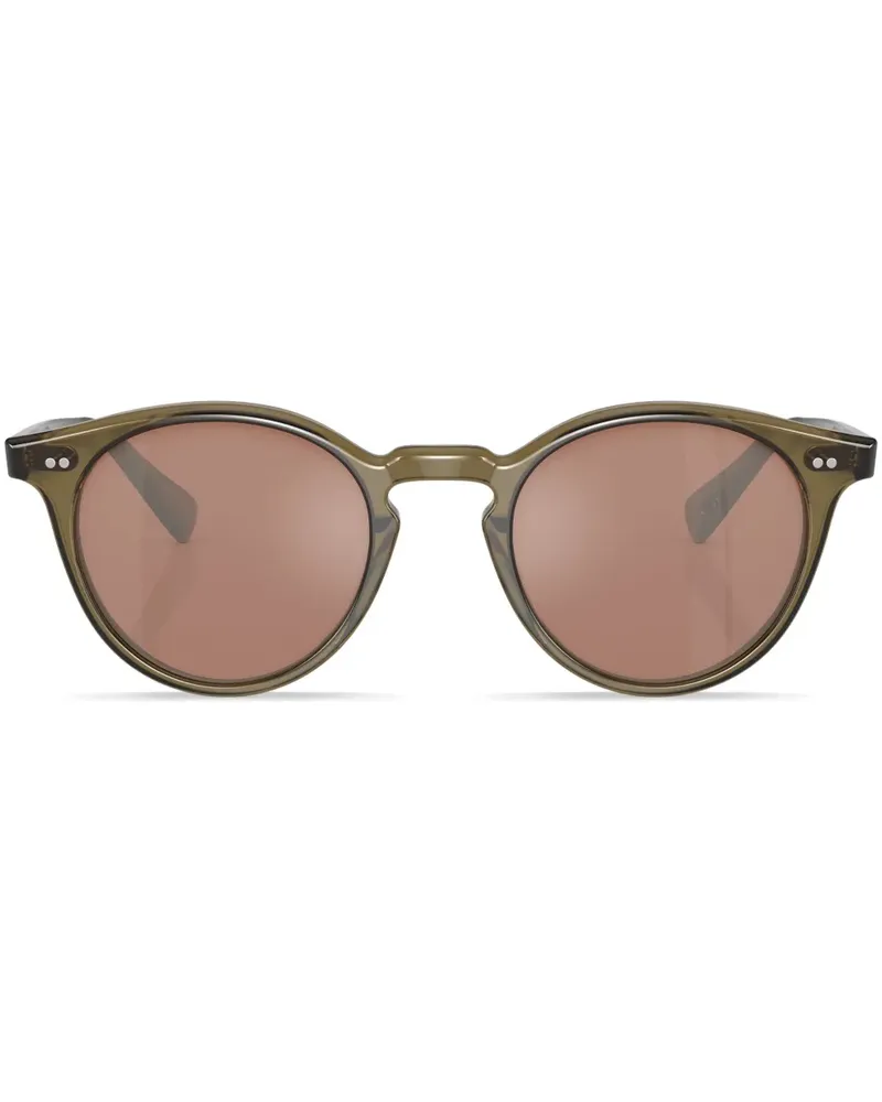 Oliver Peoples Runde Romare Sonnenbrille - Grün Grün