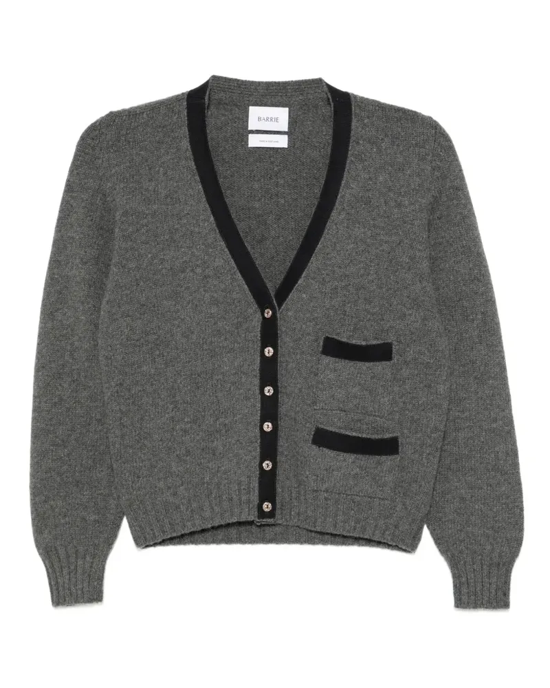 Barrie The Ribbon Cardigan - Grau Grau