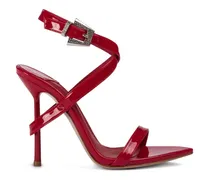 Tess Stiletto-Sandalen mit Riemen 110mm - Rot
