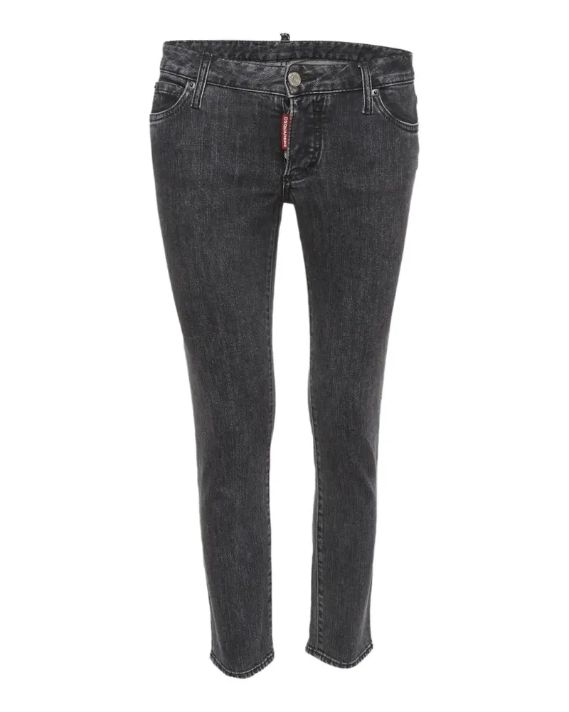 Dsquared2 low-waist jeans - Schwarz Schwarz