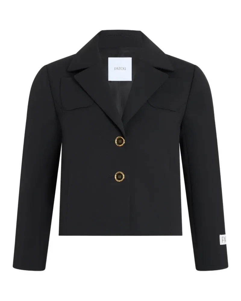 Patou Tweed-Jacke - Schwarz Schwarz