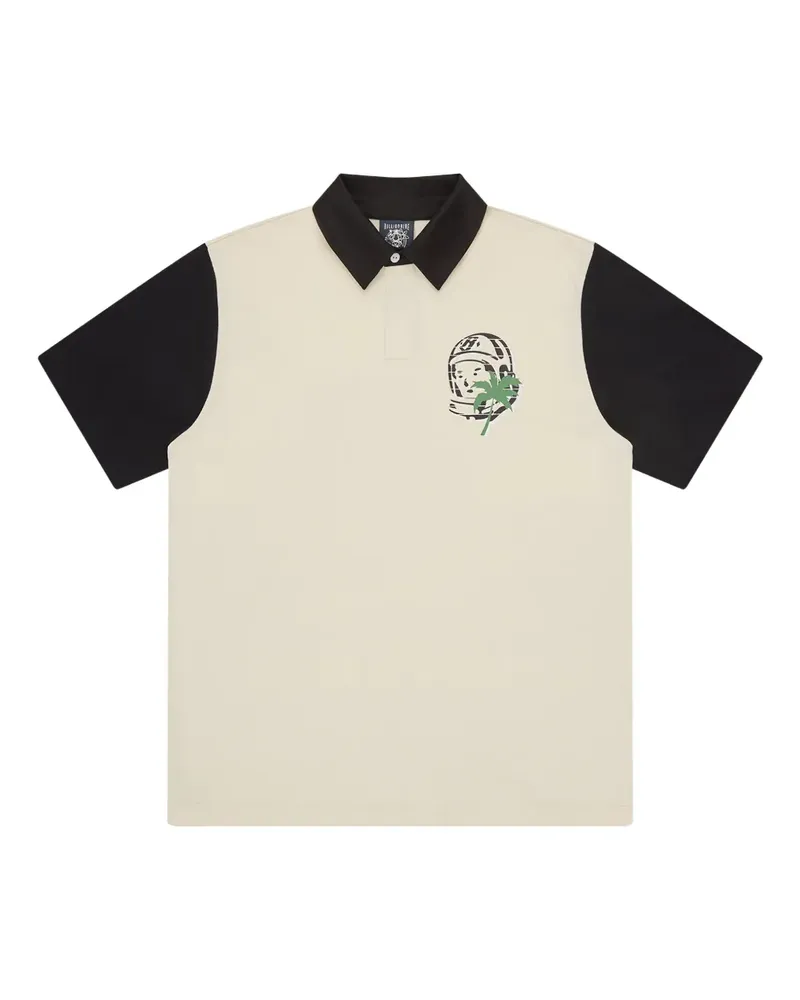 Billionaire Boys Club Kurzärmeliges Poloshirt mit grafischem Design - Nude Nude