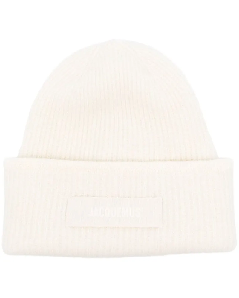 Jacquemus Le Bonnet Gros Grain Beanie Nude