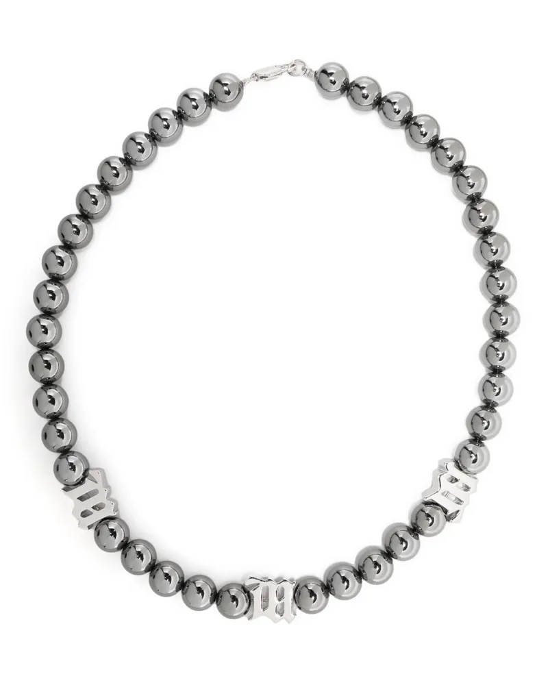 MISBHV Halskette mit Monogramm - Grau Grau