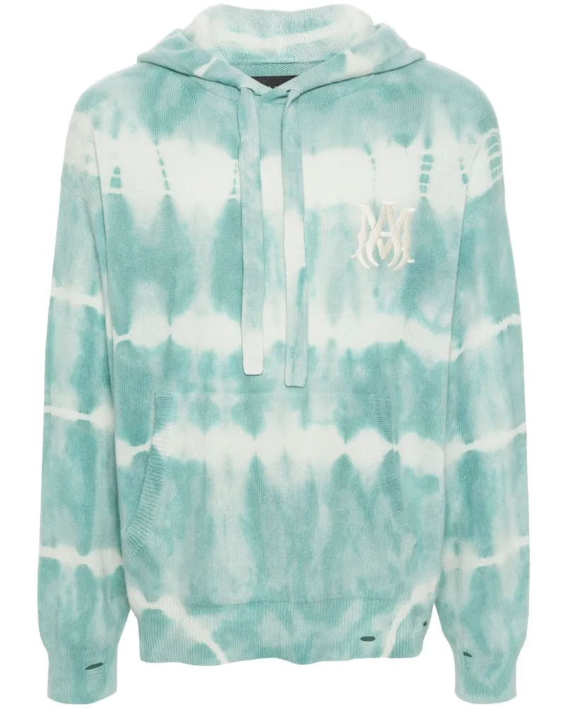 Amiri MA Batik-Hoodie - Blau Blau