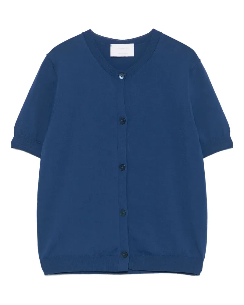 Daniele Fiesoli T-Shirt aus Feinstrick - Blau Blau