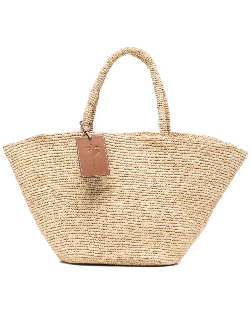 Manebí New Panier Tote Bag - Nude Nude