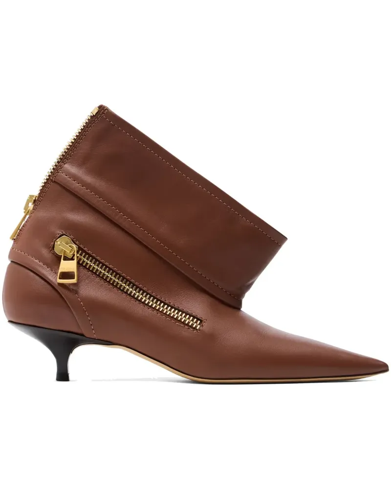 J.W.Anderson Stiefeletten aus Leder 40mm - Braun Braun