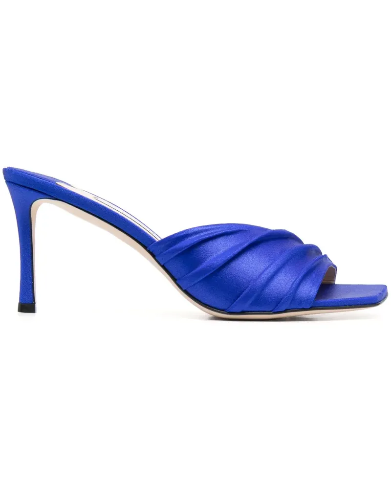 Jimmy Choo Basil Mules 75mm - Blau Blau