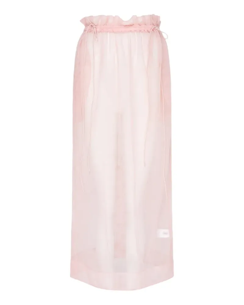 Simone Rocha Gerüschter Tüllrock - Rosa Rosa