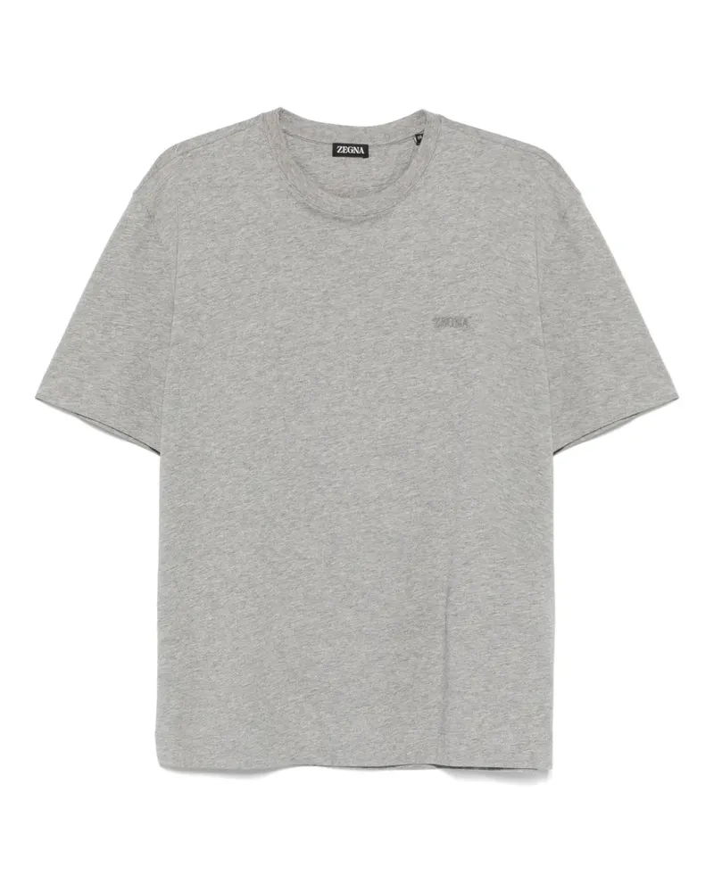 Ermenegildo Zegna Klassisches T-Shirt - Grau Grau