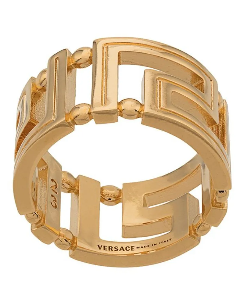 Versace Ring im Greca-Look Gold