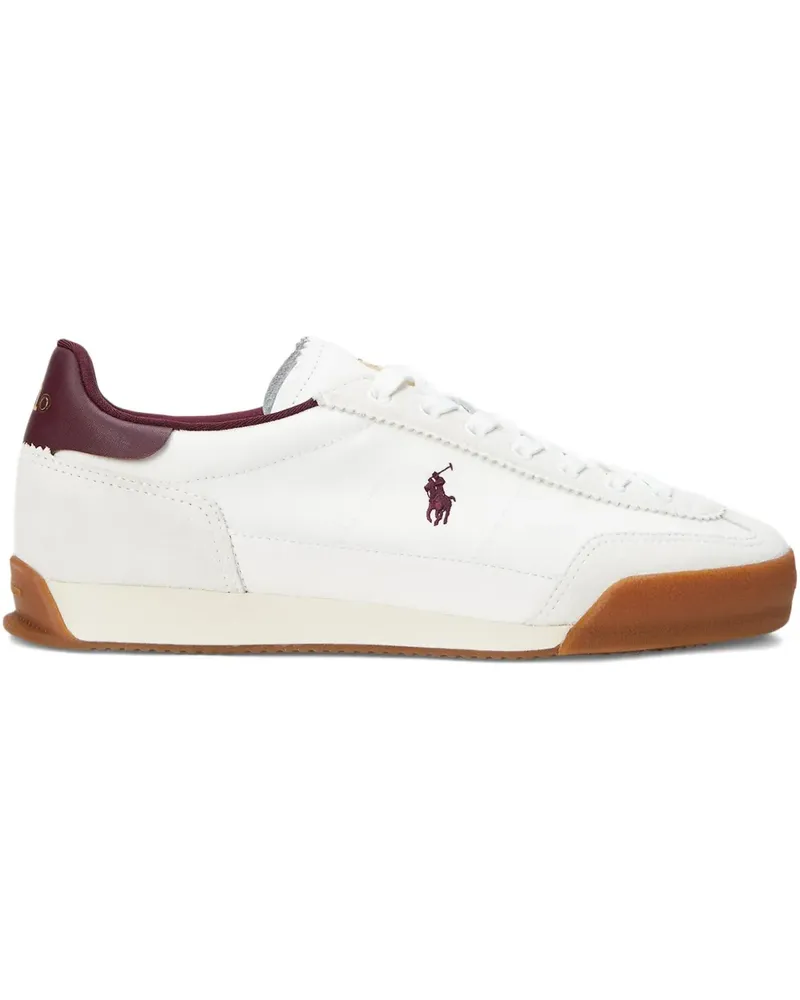 Ralph Lauren Hester Sneakers aus Wildleder - Weiß Weiß