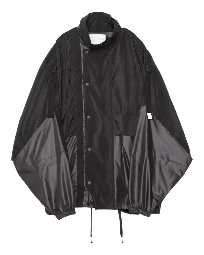 Yoshio Kubo Jacke mit Kordelzug - Schwarz Schwarz
