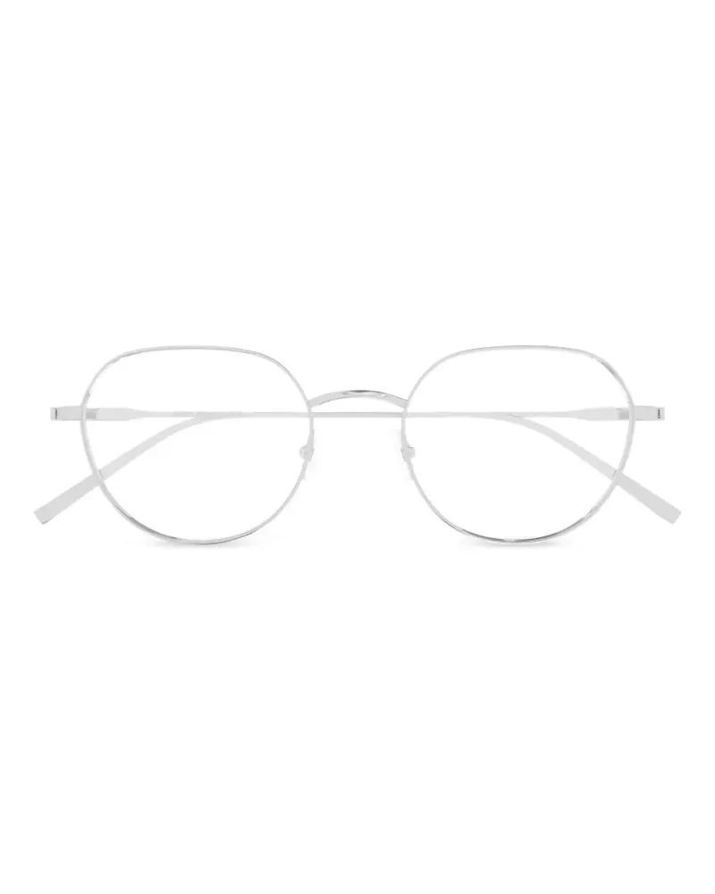 Saint Laurent Brille mit geometrischem Gestell - Silber Silber