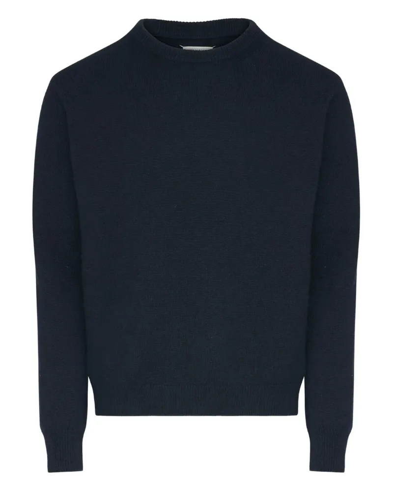 Maison Margiela Kaschmirpullover mit Rundhalsausschnitt - Blau Blau