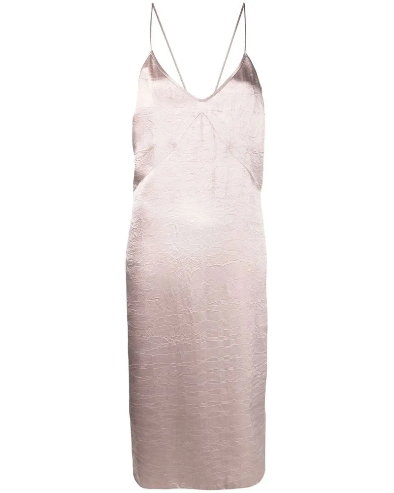 Dsquared2 Camisole-Kleid mit Satin-Finish - Nude Nude